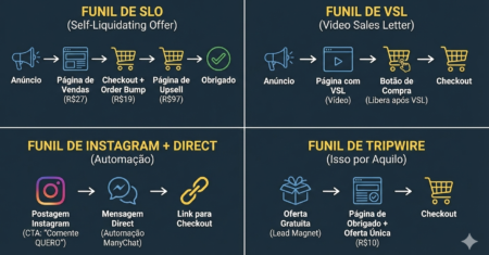Melhores funis para vender low ticket